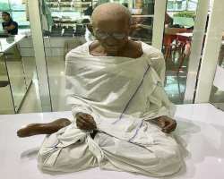 He is a big follower of Father of India, Mahatma Gandhi.